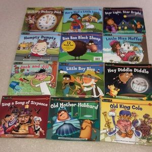12 Nursery Rhyme Books by Newmark Learning
